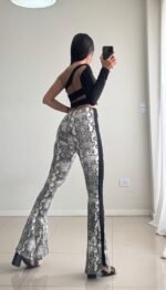 Pantalón Oxford estampado - Imagen 5