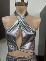 Top tornasolado cruzado - Imagen 2