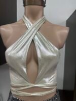 Top tornasolado cruzado - Imagen 3