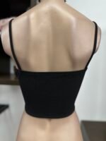 Top crep escote v - Imagen 4