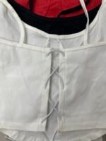 Top bengalina básico acordonado atrás - Imagen 3