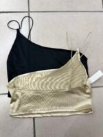 Top satén tira elástico - Imagen 2