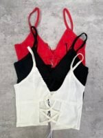 Top cruzado adelante y regulable