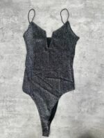 Body lurex con ballena “V” - Imagen 3