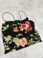 Tull estampado doble frunce - Imagen 2