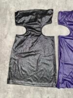 Vestido straple brillo - Imagen 3