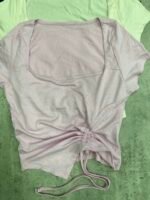 Remera frunce en punta - Imagen 4