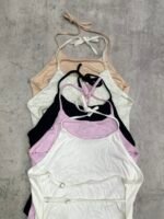 Body crep verano con tiras espaldas - Imagen 6