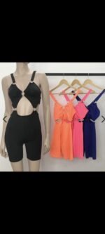 Catsuit de lycra con aro