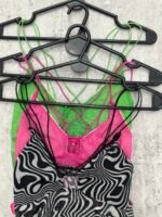 Top micro tull con tiras de elástico - Imagen 3