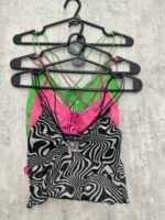 Top micro tull con tiras de elástico - Imagen 4