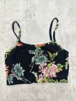 Top de microtull estampado