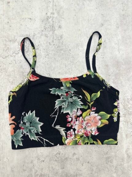 Top de microtull estampado