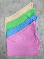 Top un solo hombro de morley con lycra - Imagen 3