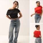 Top de lycra corte murciélago