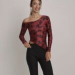 Camiseta de lycra mariposa